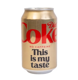 {{photo.Alt || photo.Description || 'Напиток безалкогольный газированный Coca-cola Diet No Caffeine gold, 330мл, ж/б, Великобритания'}}