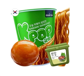 {{photo.Alt || photo.Description || 'Лапша Kpop Rabokki Ssamjang 156гр (20) стакан'}}