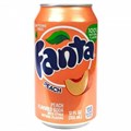 Fanta Peach напиток газированный персик 355 мл - фото 34748