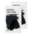 Eunyul Purity charcoal sheet mask Маска тканевая с древесным углем 22 мл 408588 - фото 35079