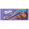 Milka Chips Ahoy плитка шоколада милка с кусочками печенье 100 гр - фото 35660