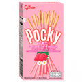 Glico Pocky Strawberry Flavour соломка с клубничным вкусом 45 гр - фото 35719