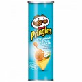 Pringles Cheddar&Sour Cream чипсы со вкусом сыра чеддер 158г 92640 - фото 35879