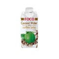 FOCO Coconut Water With Coffee Latte кокосовая вода с латте 330 мл 97825 - фото 37637