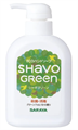 Saraya Shavo Green Soap Жидкое мыло для рук 0,45 мл - фото 37701