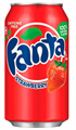 Fanta Strawberry Напиток газированный Фанта Клубника 335 мл 166302 - фото 38022