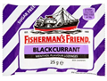 Fishermans Friend Blackcurrant мятные леденцы со вкусом черники 25 гр - фото 38099
