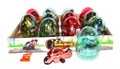 HELLO MOTO Прозрачные пластиковые яйца с карамелью и игрушкой (мотоциклы) - фото 38235