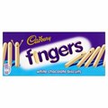 Cadbury White Fingers шоколадные палочки из белого шоколада 138 гр - фото 39113