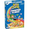 Lucky Charms Frosted Flakes сухой завтрак с хлопьями и маршмеллоу 391 гр - фото 39739