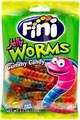 Fini Jelly Worms мармелад червячки прозрачные 90 гр РТ-00003217 - фото 40442