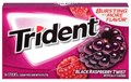 Trident sticks black raspberry жвачка с ежевикой 27 гр - фото 40936