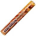 Mentos choco caramel жевательные конфеты с карамелью и шоколадом 38 гр - фото 41087