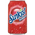 Sunkist Strawberry напиток газированный клубника 0,33 л. - фото 41267