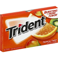 Trident Tropical twist жевательная резинка киви/апельсин 12 стиков 21.6 гр - фото 41643