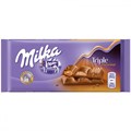 Milka Triple Caramel плитка шоколада с тремя видами карамели 100 гр 615084 - фото 42031