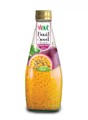Basil Seed Drink Passion Fruit Flavor напиток семена базилика с ароматом маракуй 290 мл - фото 42152