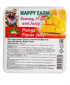 HAPPY FARM Желе фруктовое Манго с кусочками фруктов и конняку 105 гр - фото 42591