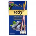 Pocky Fruity Blueberry палочки печенья в шоколаде голубикой 35 гр - фото 42879