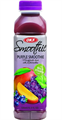 Smoothie Purple OKF Смузи Витаминный напиток с лактобактериями красн виноград черника манг 500 мл - фото 43977