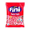 Fini Twist Tops мармелад жев Верхушки красно-белые 90 гр - фото 44707